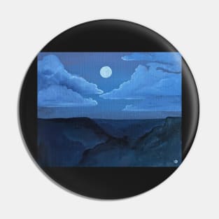 New Moon over the Grand Canyon Pin