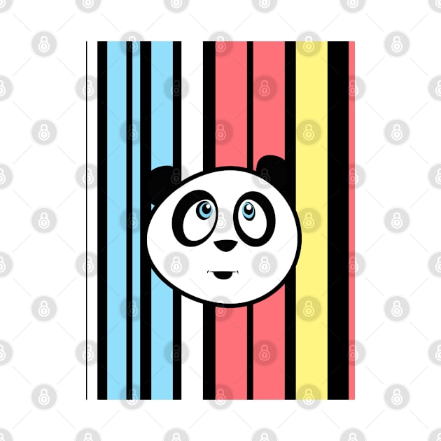 Panda Retro by adamzworld