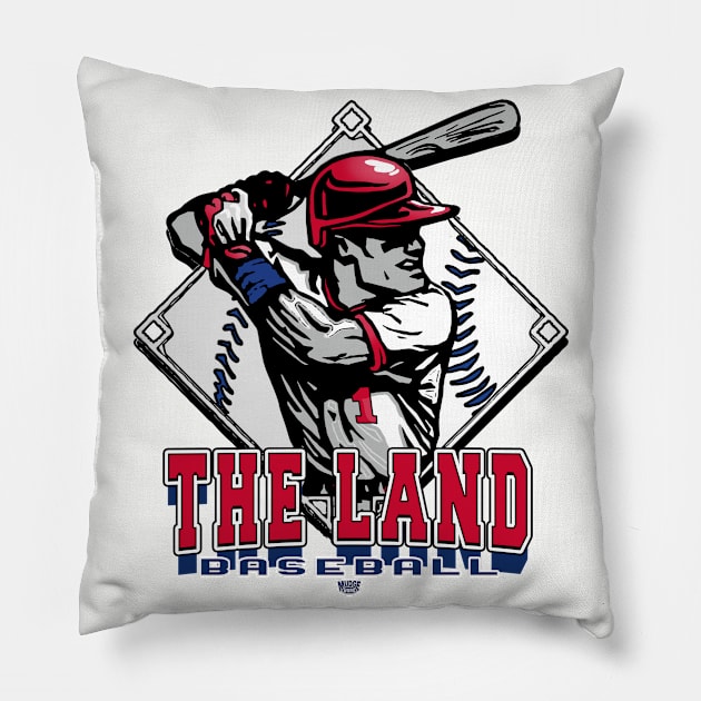 The Land Forever Diamond Baseball Pillow by MudgeSportswear