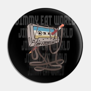 Jimmy Eat World Cassette Pin