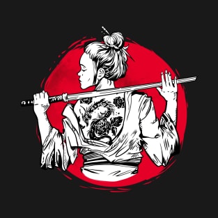 Female Samurai T-Shirt