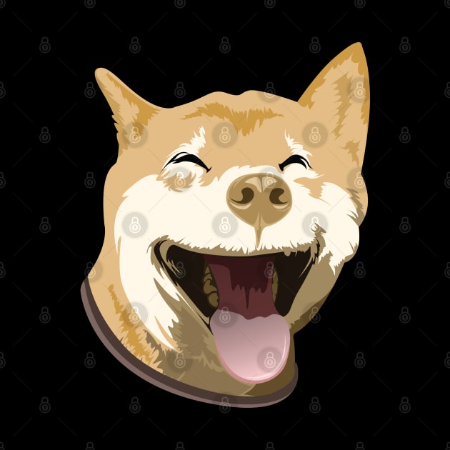 Dog Akita Inu by Dojaja