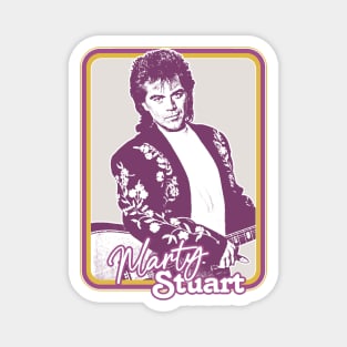 Marty Stuart /// Retro Country Fan Art Design Magnet