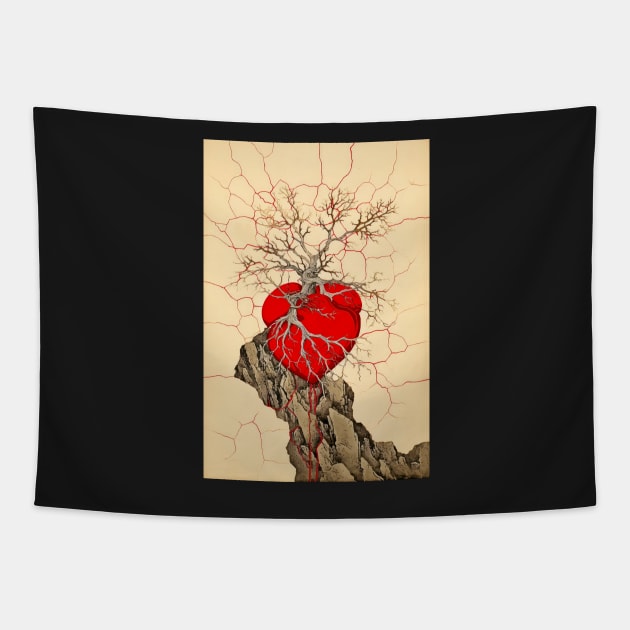 Heartbeat Tapestry by CharlesAFish