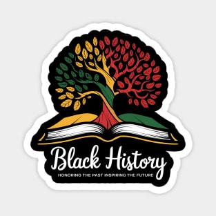 Honoring Past Inspiring Future Black History Month Magnet