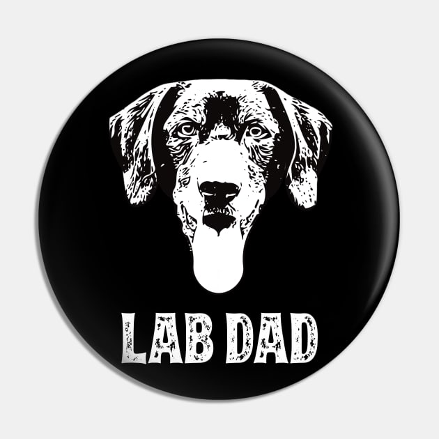 Labrador Retriever Dad Pin by DoggyStyles