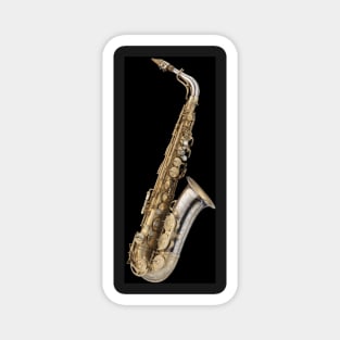 Jazz Man Saxophone Magnet