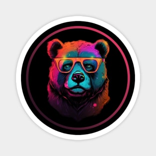 Funky bear Magnet