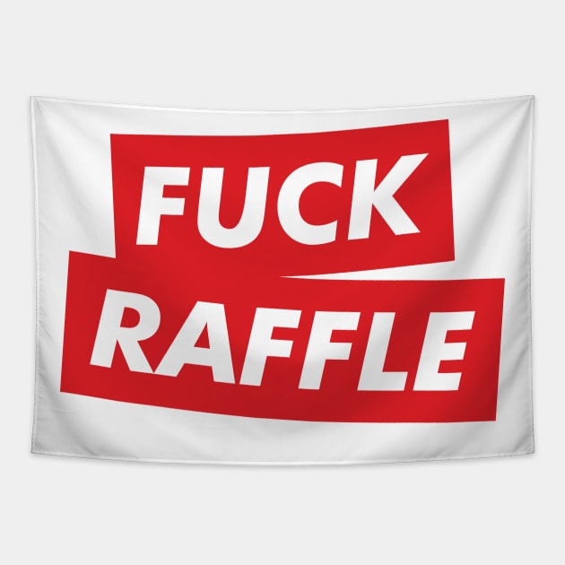 fuck raffle Tapestry by abstractsmile