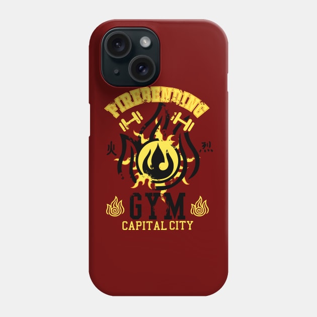 Firebending Gym Phone Case by Silentrebel