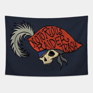 Notorious Raider Trash Tapestry