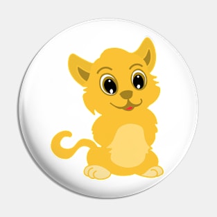 Smiling Cat Pin