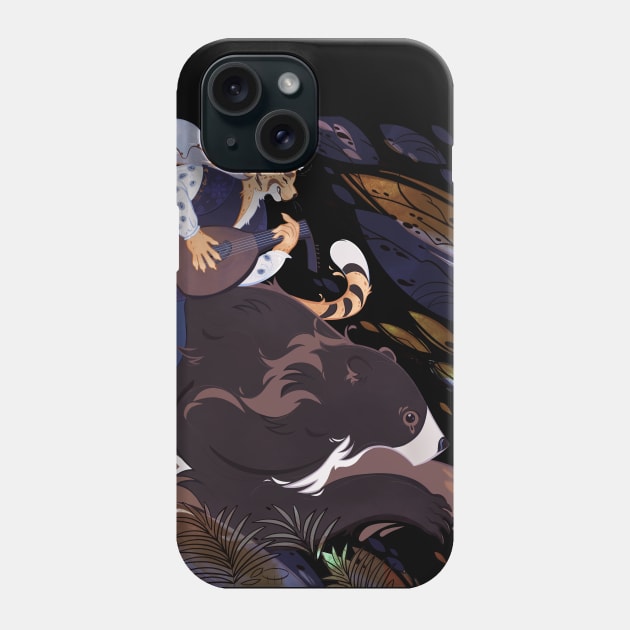 Tabaxi D&D art Phone Case by Housepainter