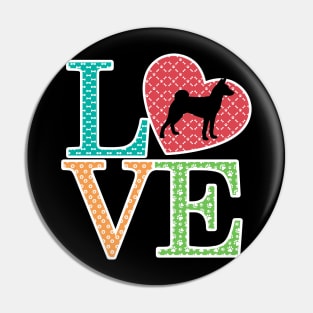 Love basenji best basenji Pin