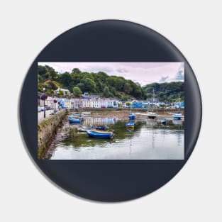 Fishguard Town Harbour Fishing Boats, Pembrokeshire, Wales Pin