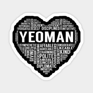 Yeoman Heart Magnet