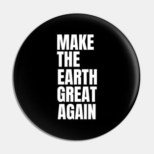 Save the Planet: Spread Awareness, Make a Difference Pin