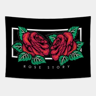 Rose story Tapestry