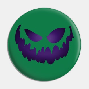 Purple smile Pin