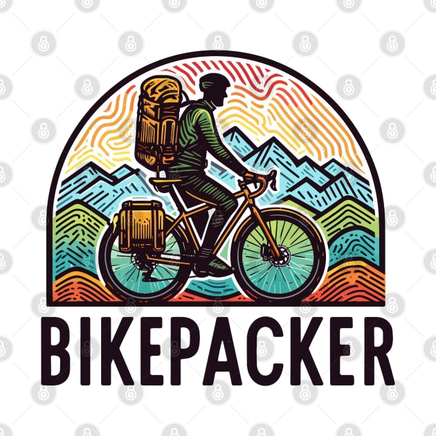 BIKEPACKER LOVES BIKEPACKING ON THEIR BIKE by cloudhiker