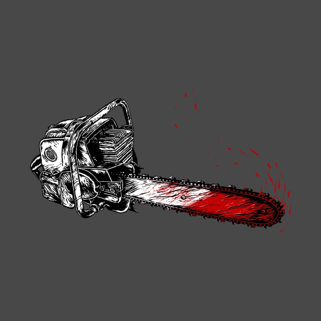 Lumberjack-Bloody Chainsaw-Death by StabbedHeart