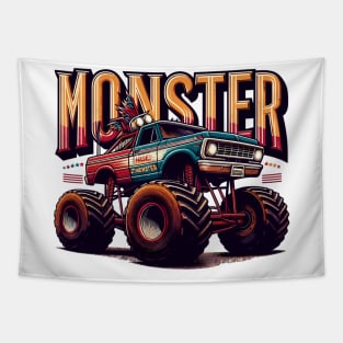 Monster Truck Tapestry