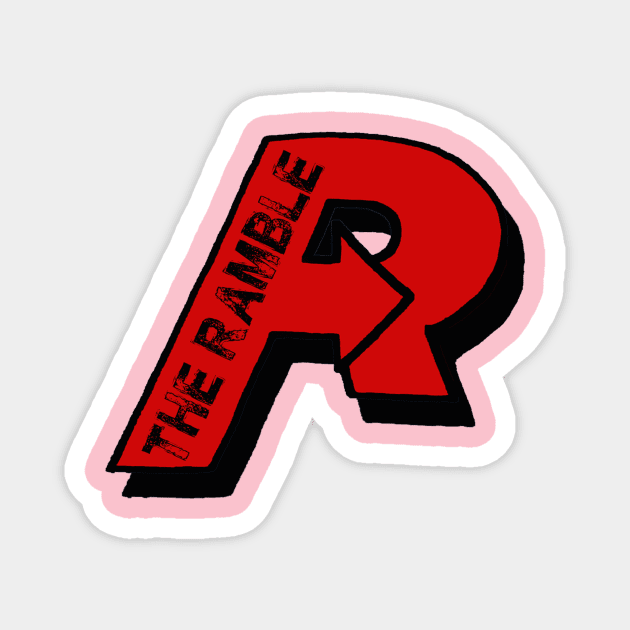 "R" Ramble Magnet by TheRamblePod