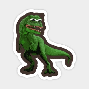 The Rare Pepesaurus Magnet