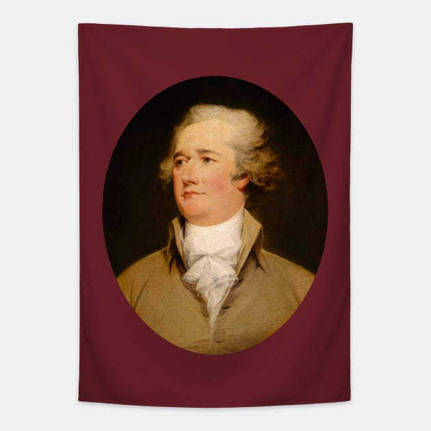 Alexander Hamilton Tapestry by warishellstore