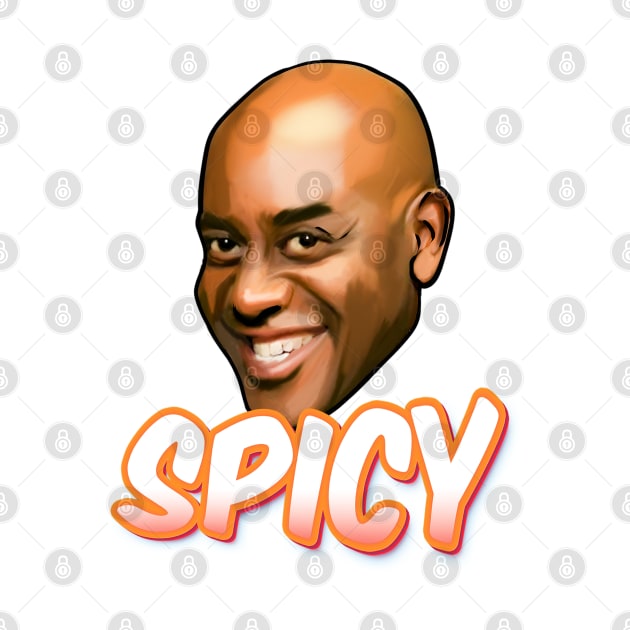 Ainsley Harriott spicy meme funny quote by therustyart