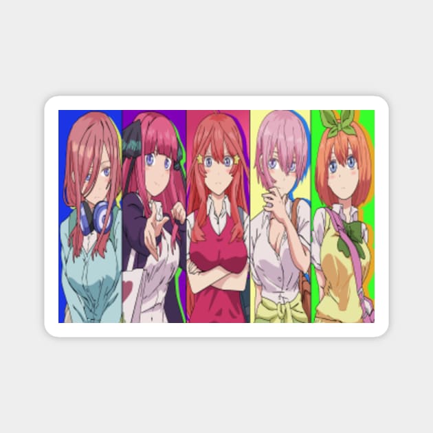 Yotsuba Nakano, Quintessential Quintuplets, Anime Waifu, 5-toubun