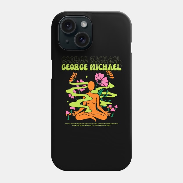 George Michael // Yoga Phone Case by Mamamiyah