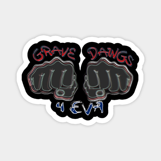 Grave Dawgs Magnet by OfficialGraveyard