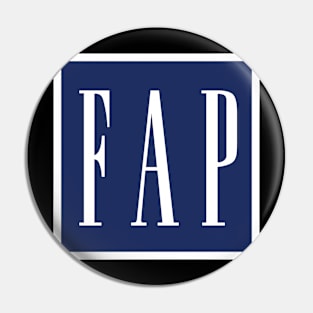 FAP GAP x Funny Logo Pin