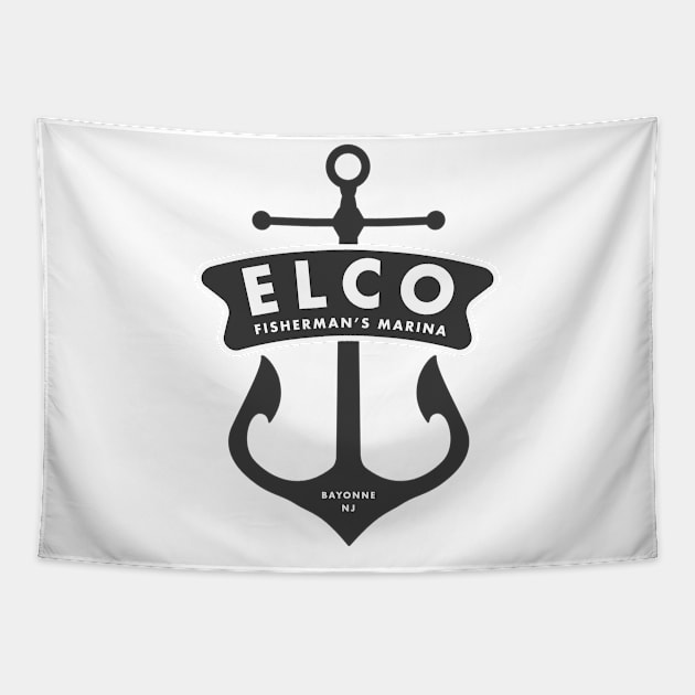 Elco Fisherman's Marina Tapestry by Elco Marina