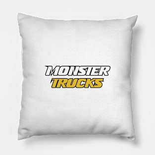 Monster Trucks Pillow