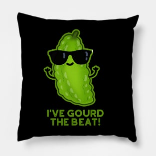 I've Gourd The Beat Cute Veggie Pun Pillow