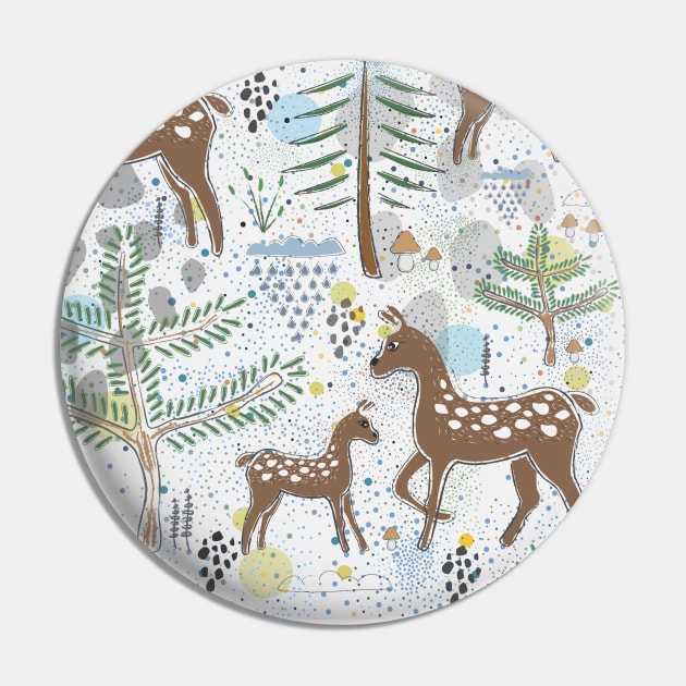 Deers Pin by Countryside