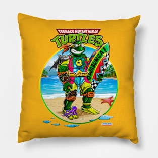 mike sewer surfer Pillow