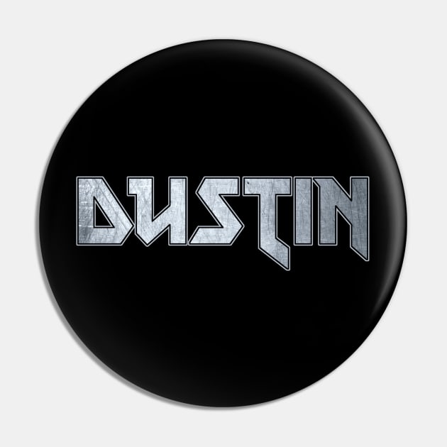 Heavy metal Dustin Pin by KubikoBakhar