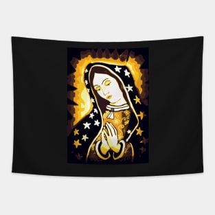 Our Lady of Guadalupe Mexico Mexican Virgin Mary Tapestry
