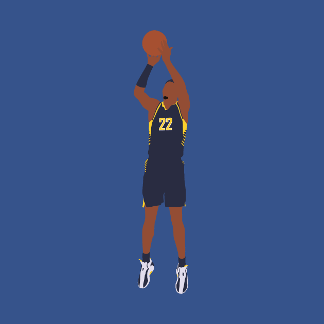 Caris Levert Pacers Jumpshot by xRatTrapTeesx