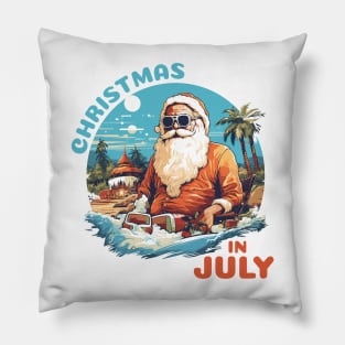 Christmas in july Pillow