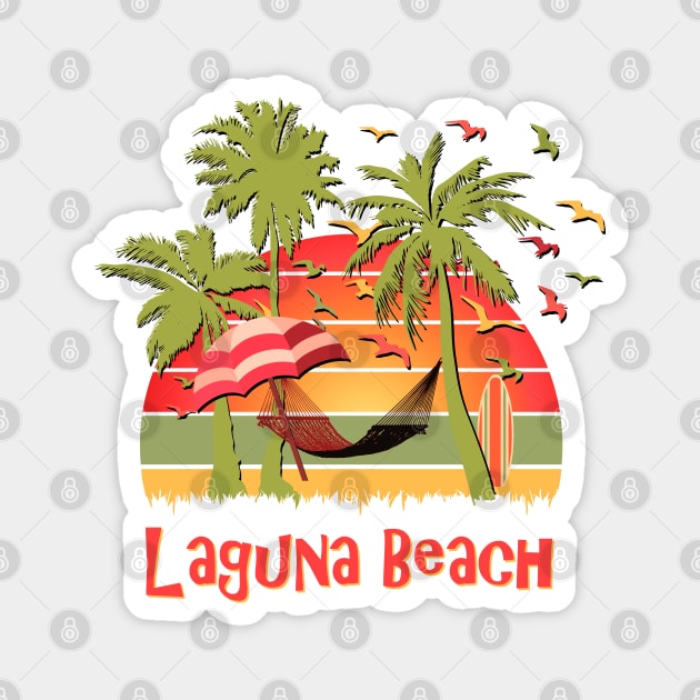 Laguna Beach Magnet by Nerd_art