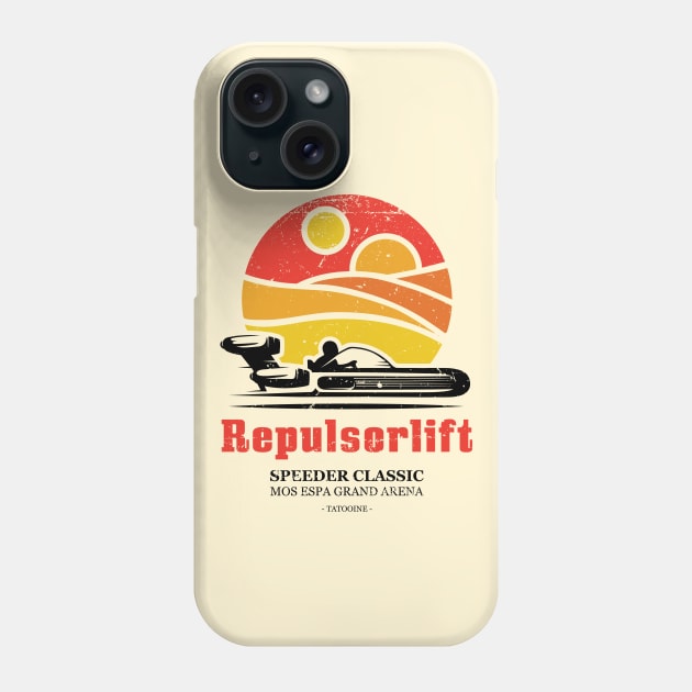 Speeder Classic Phone Case by Stationjack