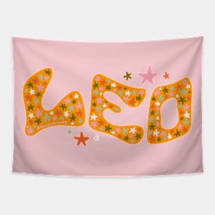 Starry Leo Tapestry