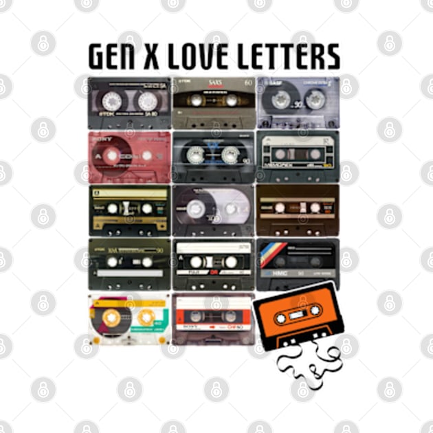 Gen X Love Letters by David Hurd Designs