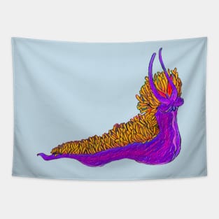 Spanish Shawl Nudibranch III Tapestry