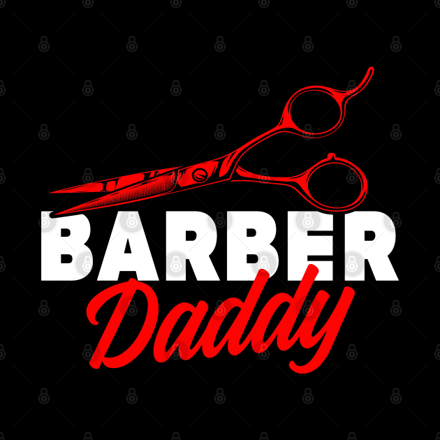 Barber Gift Barber Daddy Haircutting Gift Barber Shears Male Hairstylist by InnerMagic