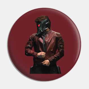 Star Lord Triangle (No background) Pin